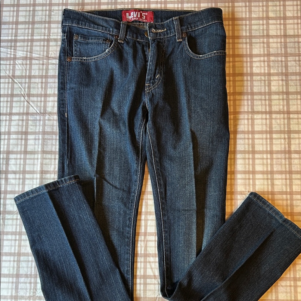 Levi's boy’s Indigo Straight Leg Jeans